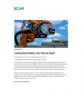 Construction Robots cover letter