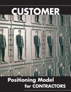 Customer positioning article cover