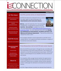 Electri Newsletter cover