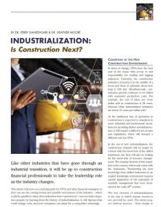 Industrialization article cover