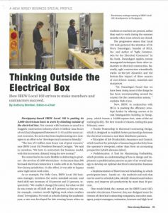 Thinking outside the box article cover
